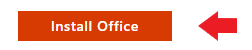 Screen capture showing Install Office button